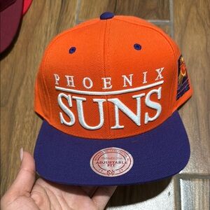 Mitchell & Ness Phoenix Suns Orange and Purple Hat